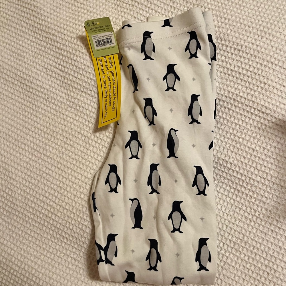 Primary pajama pants NWT size 8 “penguin pals”